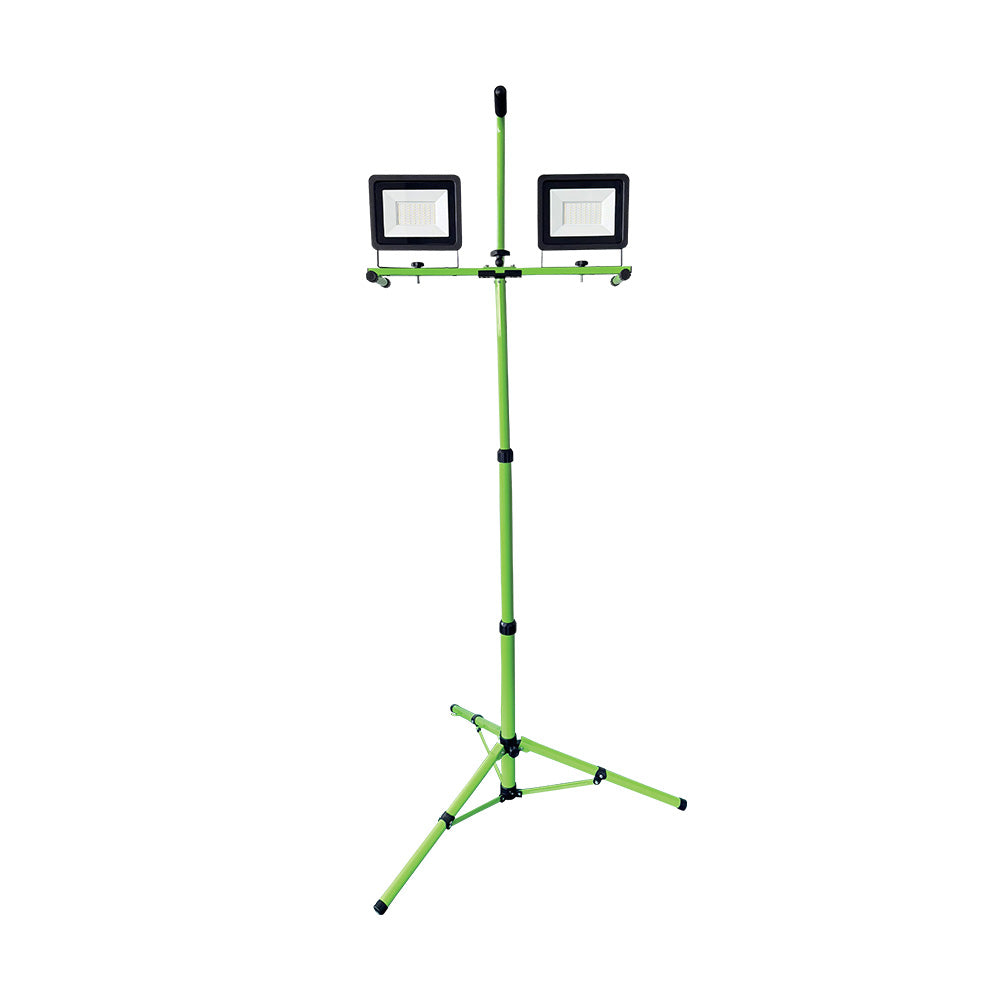 Faretto led da cantiere 100W con treppiede
