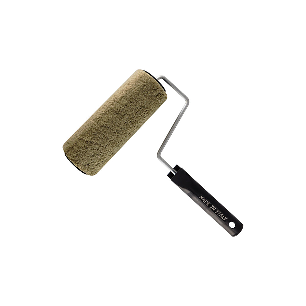Rullo in microfibra Gold 22 cm con manico per pitture murali