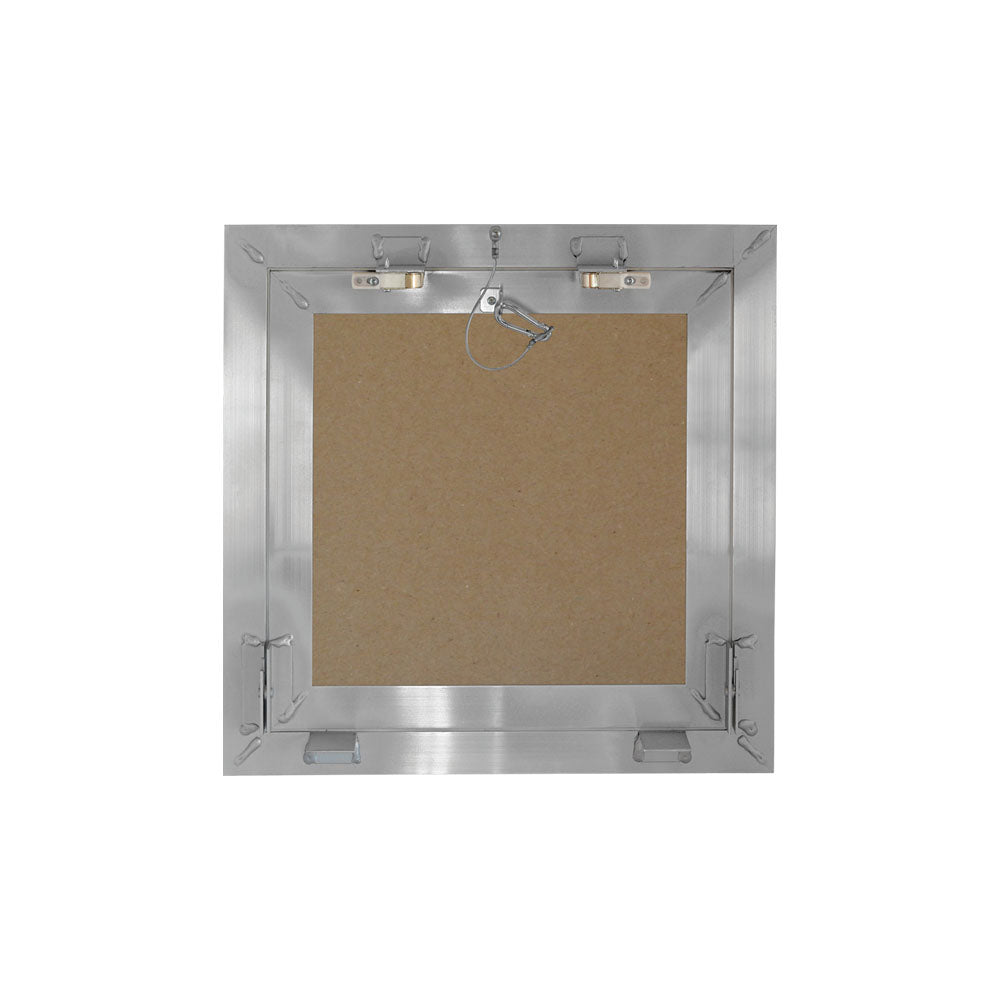 Botola d’ispezione per cartongesso con profilo in alluminio - Spessore 12,5 mm - Confezione 2 pz