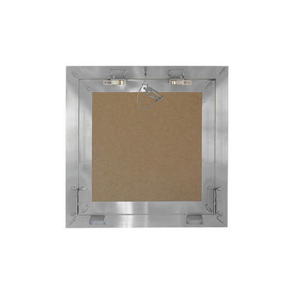 Botola d’ispezione per cartongesso con profilo in alluminio - Spessore 12,5 mm - Confezione 2 pz