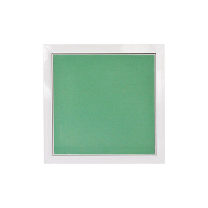 Botola d’ispezione per cartongesso con telaio laccato bianco - Spessore 12,5 mm - Confezione 2 pz