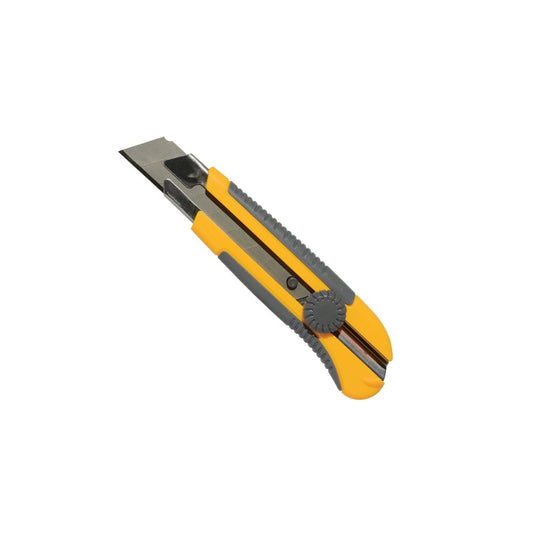 Cutter con rotella  lama da 25 mm impugnatura in gomma