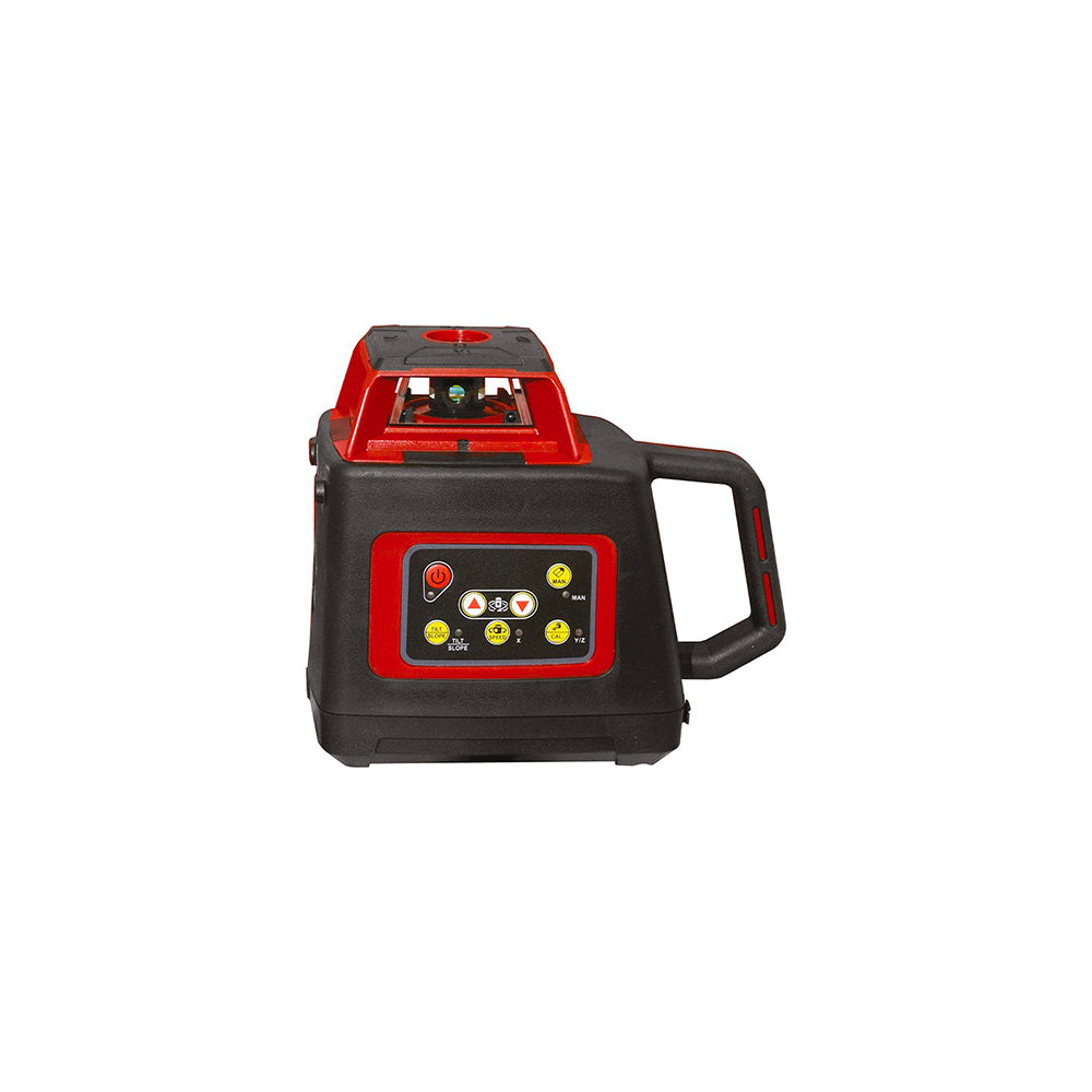 Laser rotativo a raggio rosso con ricevitore e staffa